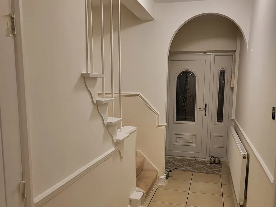 Freshly decorated hallway in a Coventry house