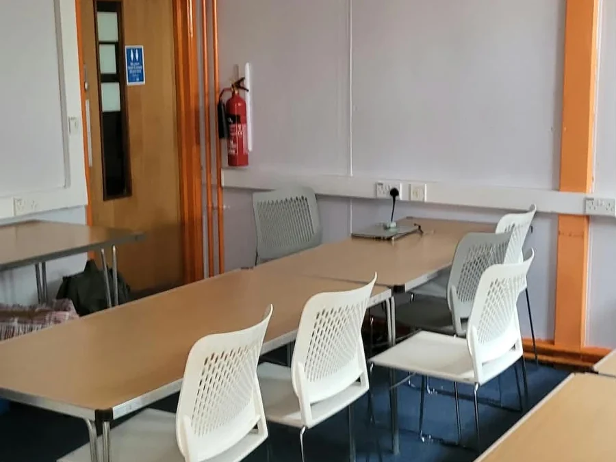 Meeting room decorated by Godiva Decorators in Coventry