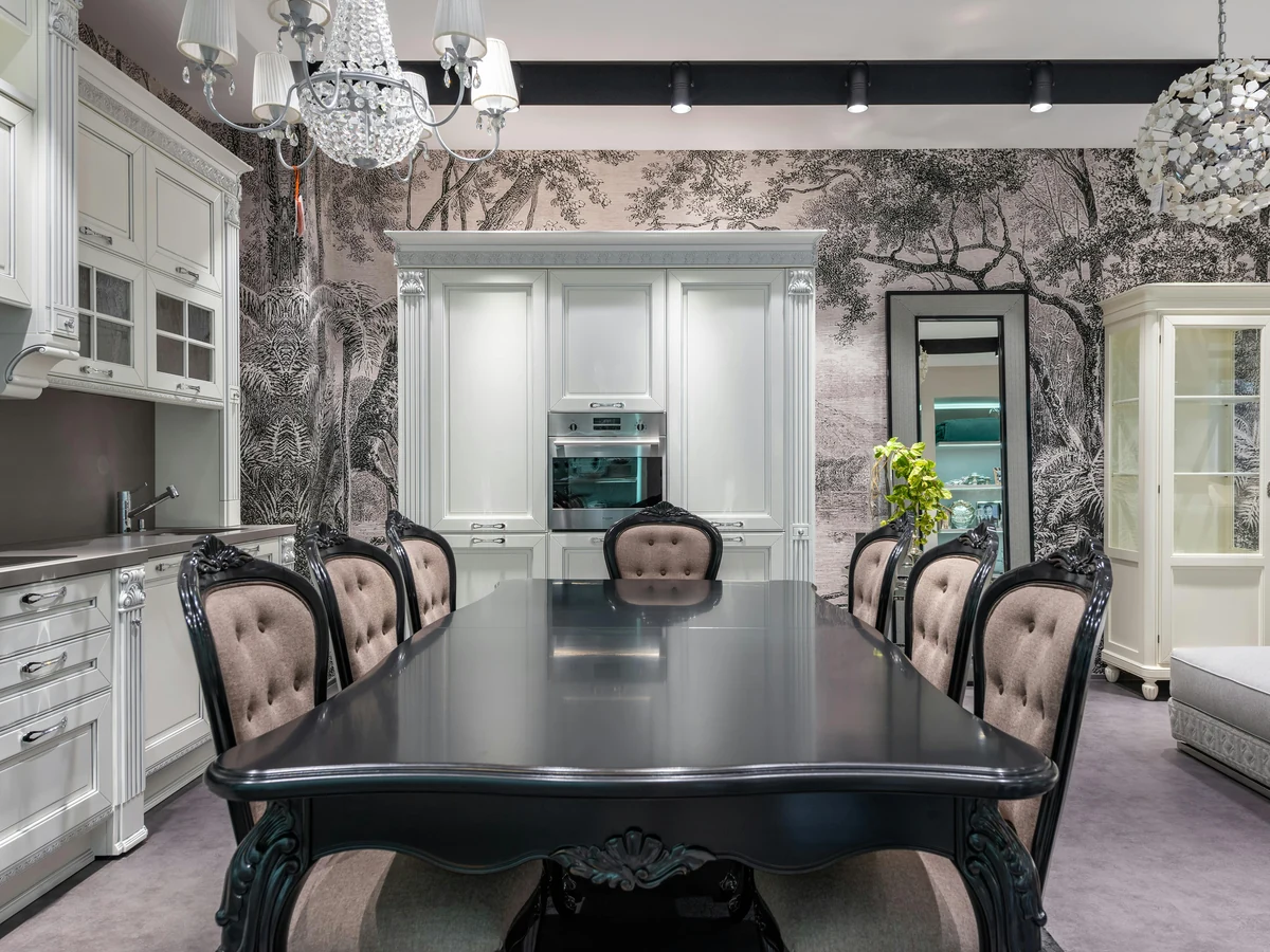 dining-room-painting-grand-dining-room-godiva-decorators Grand dining room with professional decorating