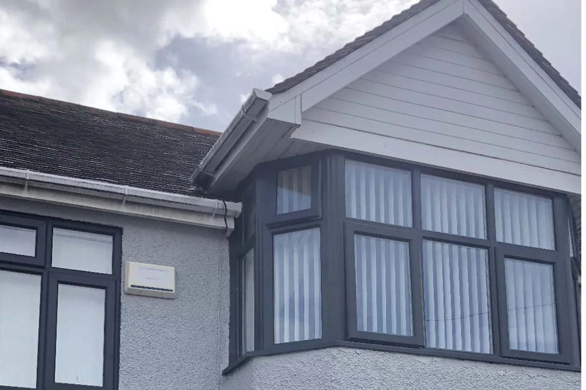 House exterior painted in Coventry by Godiva Decorators