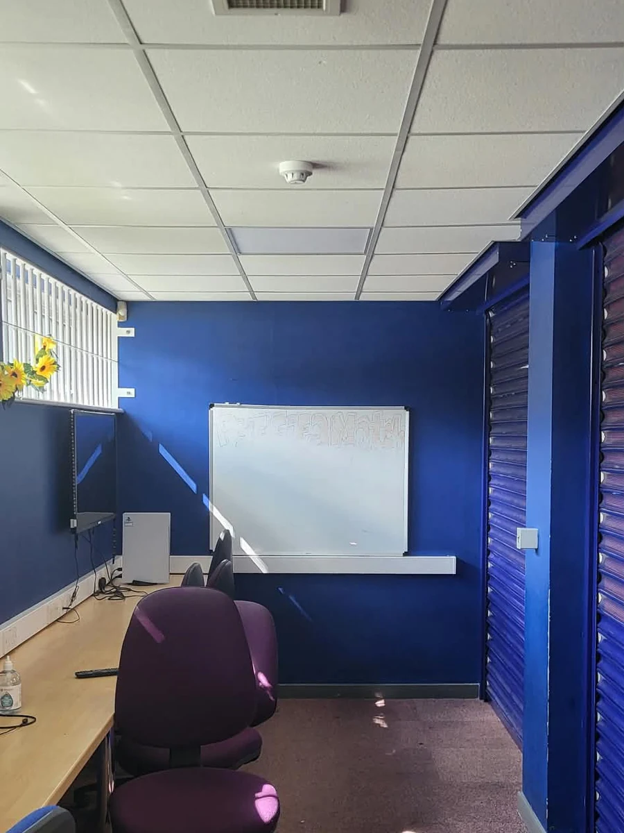 Office interior painted by Godiva Decorators in Coventry